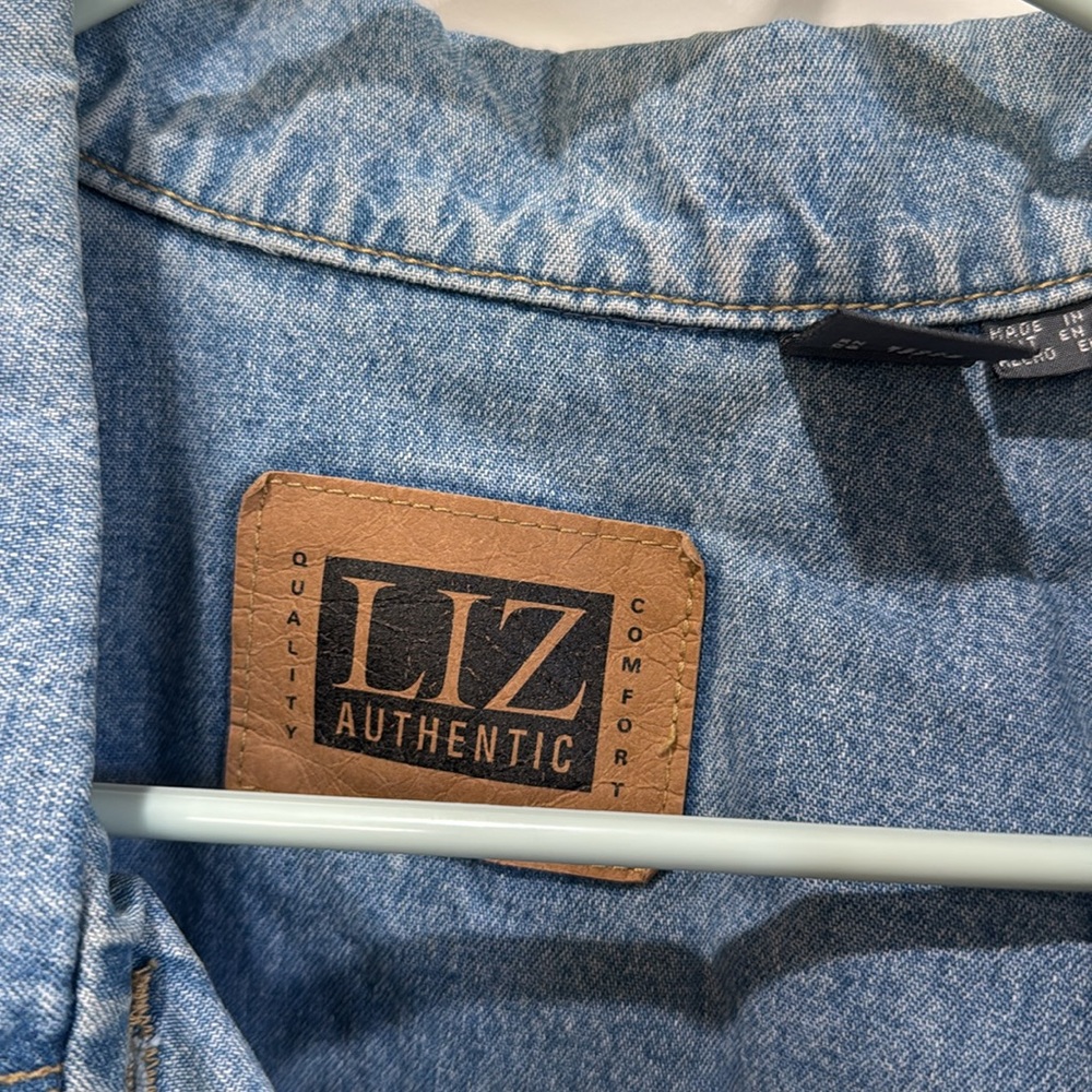 Liz Authentic Jean jacket medium / B56 - Picture 2 of 4